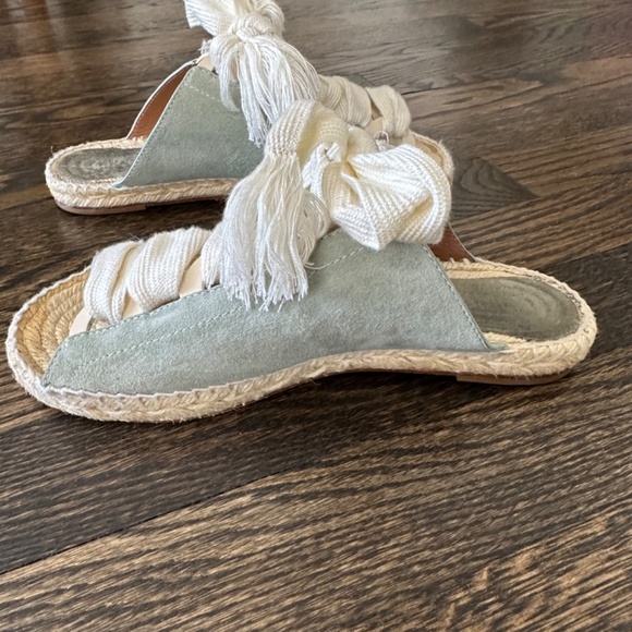 CHLOE "Harper" Suede Espadrilles 37 *Original Box + Dust Bags - Picture 6 of 13